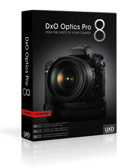 DxO Optics Pro v8.1.2: three new cameras supported and 10,000 DxO Optics Modules available
