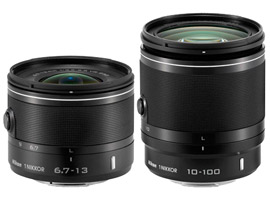 Nikon 1 NIKKOR VR 6.7-13mm f/3.5-5.6 and VR 10-100mm f/4-5.6 preview – Expanding the Nikon 1-Series lens lineup