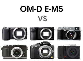Olympus OM-D versus competition