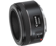 Nero Canon EF 50mm F/1.8 STM Obiettivo 0570C005 