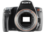 Sony Alpha 290 with no lenses