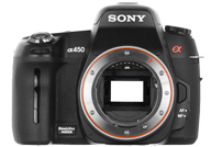 Sony Alpha 450 with no lenses