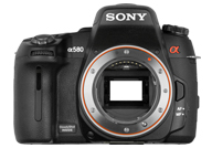 Sony Alpha 580 with no lenses