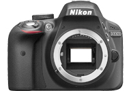 Nikon D3300 with no lenses