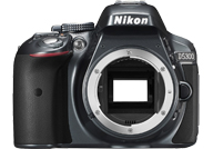 Nikon D5300 with no lenses