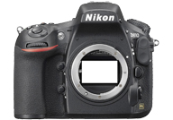 Nikon D810 with no lenses