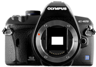 Olympus E420 with no lenses