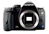 Olympus E520 with no lenses