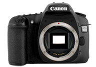 Canon EOS 30D with no lenses