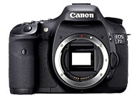 Canon EOS 7D with no lenses
