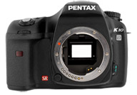 Pentax K10D with no lenses