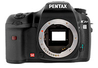 Pentax K20D with no lenses