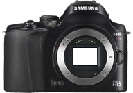 Samsung NX 20 with no lenses