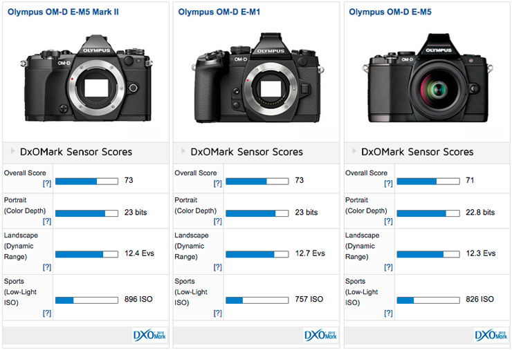 Olympus OM-D E-M5 Mark II sensor review: New features, but same 