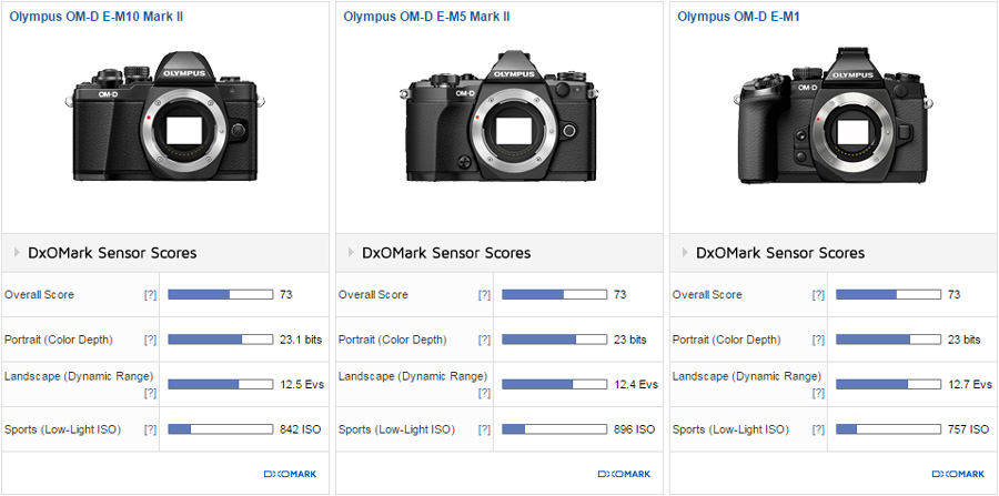 Olympus OM-D E-M10 II sensor review: Solid performer - DXOMARK