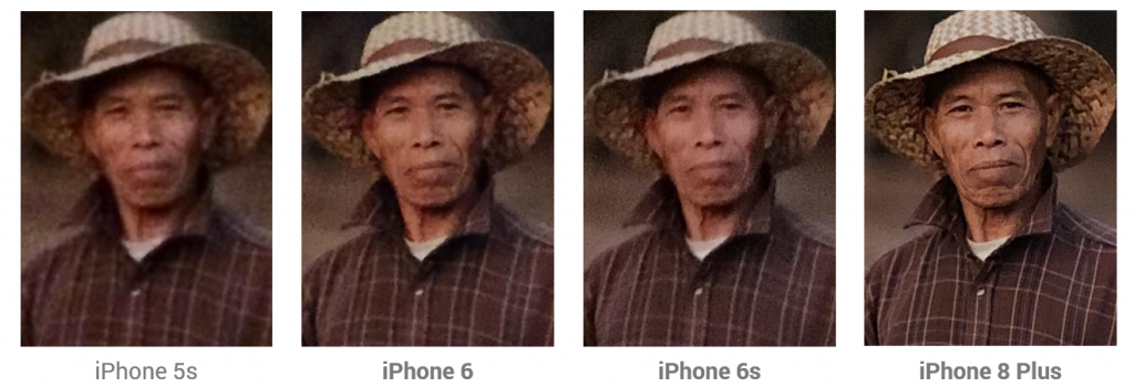 asian old guy apple comparison