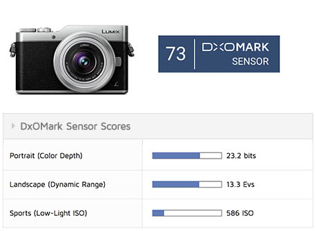 zak decaan Leggen Panasonic Lumix DC-GX800 sensor review: A mini-GH4 - DXOMARK