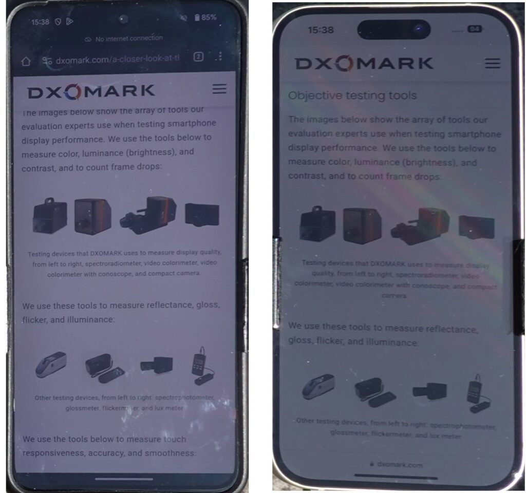 Google Pixel 8 Camera test - DXOMARK