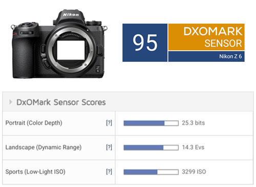 Nikon Z6 II Sensor review: Familiar sensor performance - DXOMARK