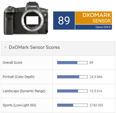 Canon EOS Sensor review