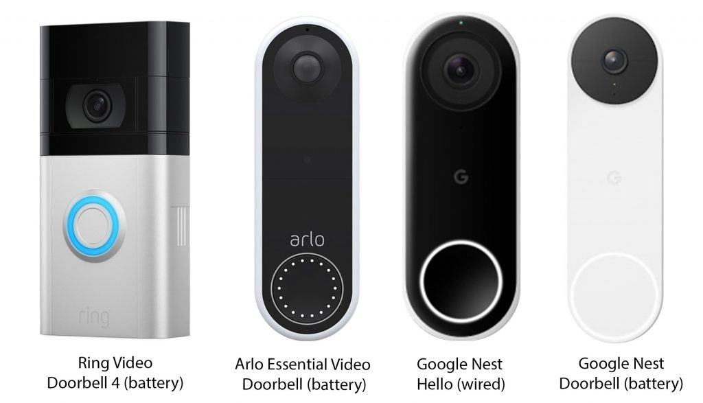 types of video doorbells